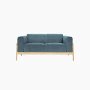 Savanna Solid Wood Two Seater Sofa