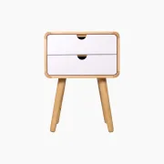 Vida Bedside Cabinet Solid Mango Wood