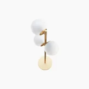 Staggered Glass 3-Light Floor Lamp