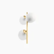 Staggered Glass 3-Light Floor Lamp